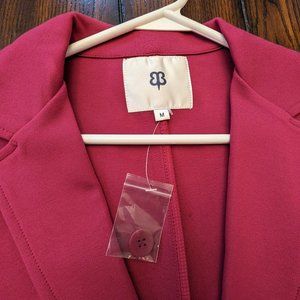 Betabrand Classic Blazer Size M New with Tags Pink